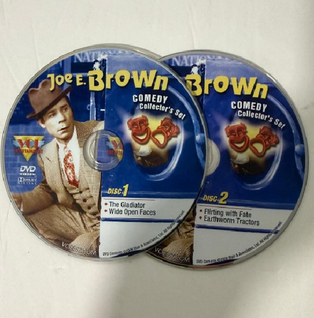 Joe E. Brown Comedy Collector's Set 2 DVD 4 Movies Classic Comedy VCI